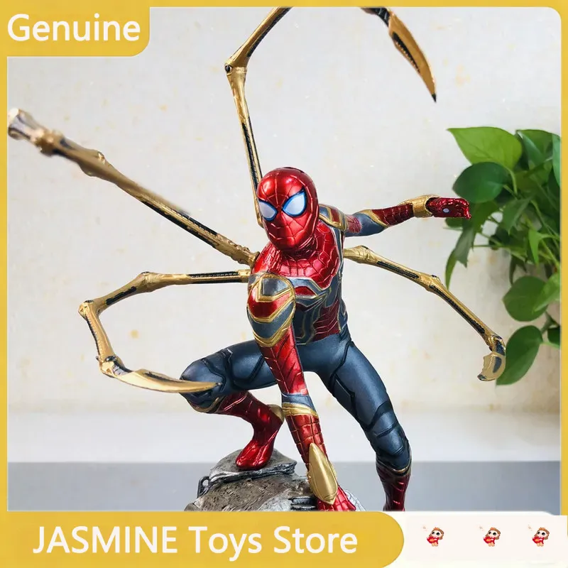 Anime Merchandise For Men - Figurine d'action Spiderman de 17 cm,