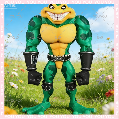 Premium Anime Merchandise - Figurine d'action Battletoads Wave 1 Premium