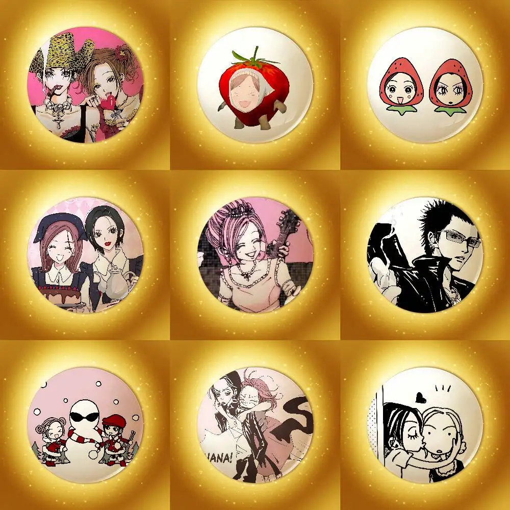 Nana Anime Merchandise - Broches en émail Anime N-NANA faites