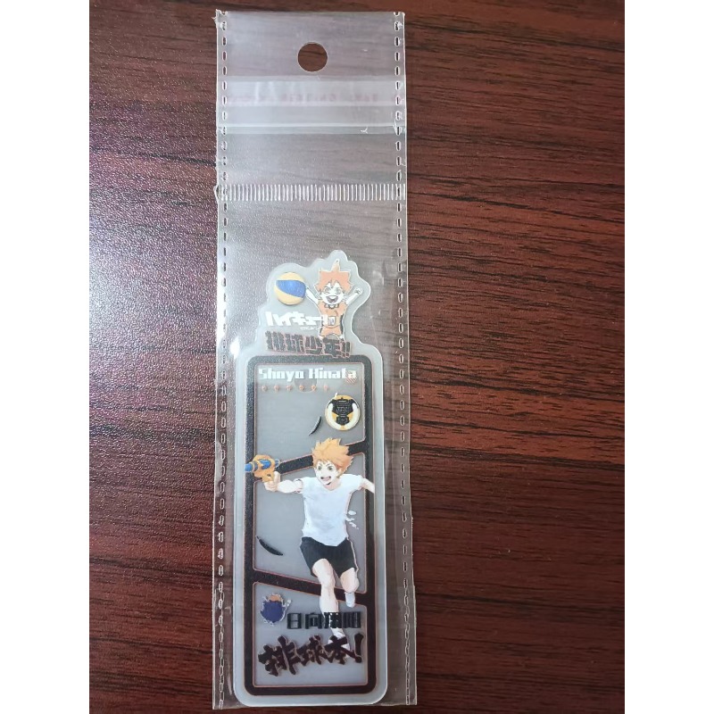Anime Merchandise Haikyuu - Haikyuu!! Marque-page transparent en acrylique Hinata