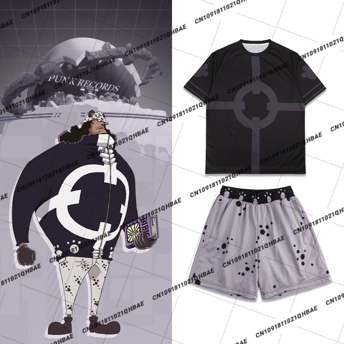 Given Anime Merchandise - Nouvel ensemble de sport décontracté pour