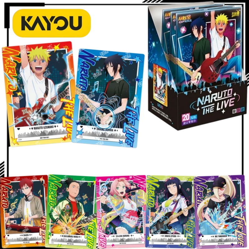 Anime Merchandise Naruto - KAYOU Officiel Naruto Pack de cartes