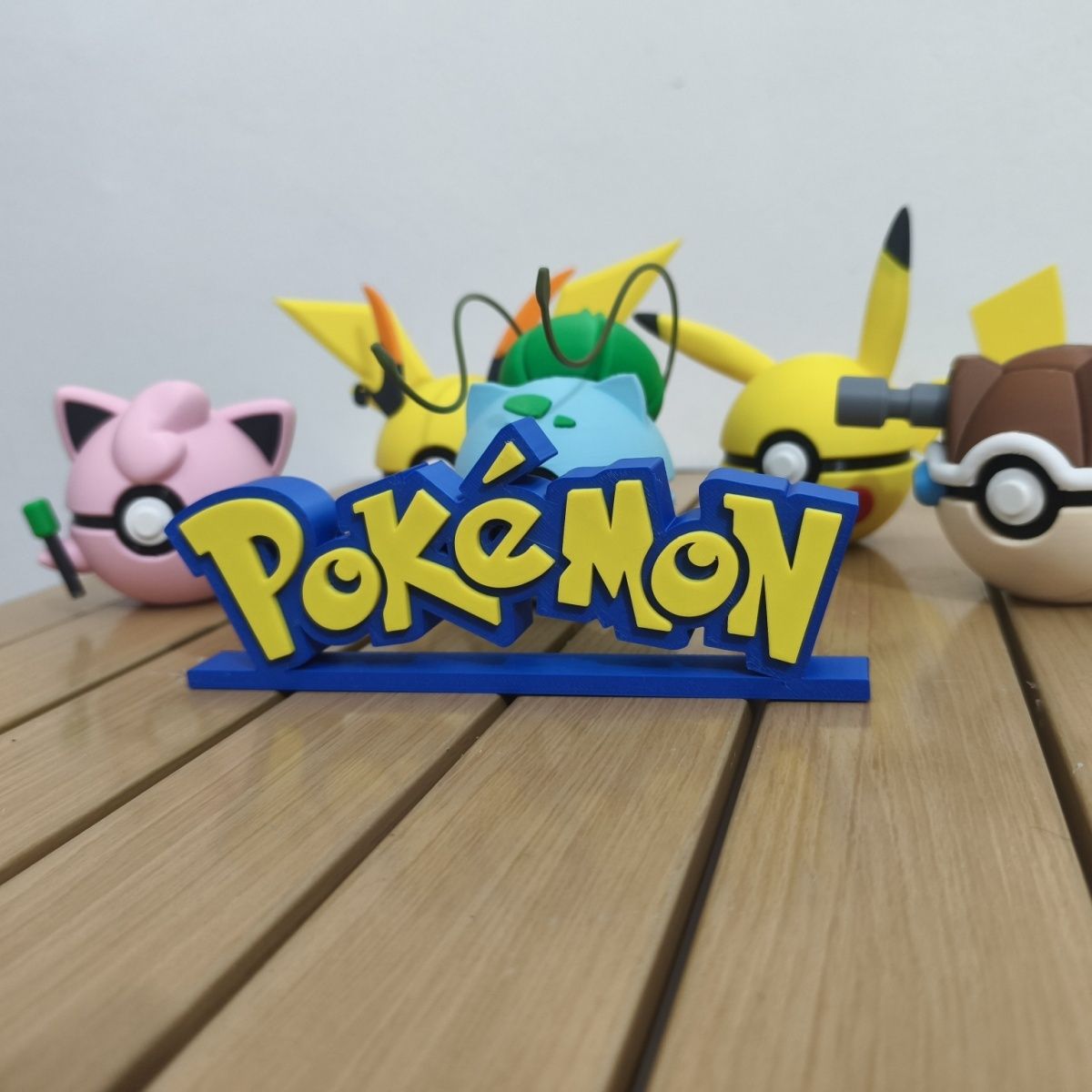 Anime Cosplay Merchandise - Figurine Pokémon avec logo, nouveau modèle,