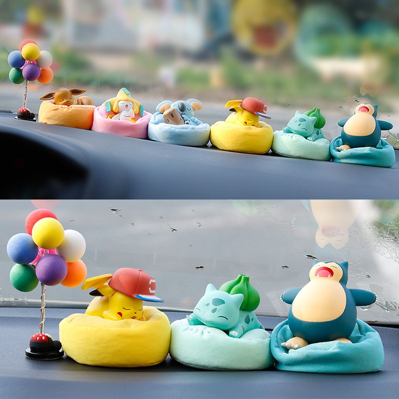 Anime Merchandise Box - Série Pokémon en pose endormie :