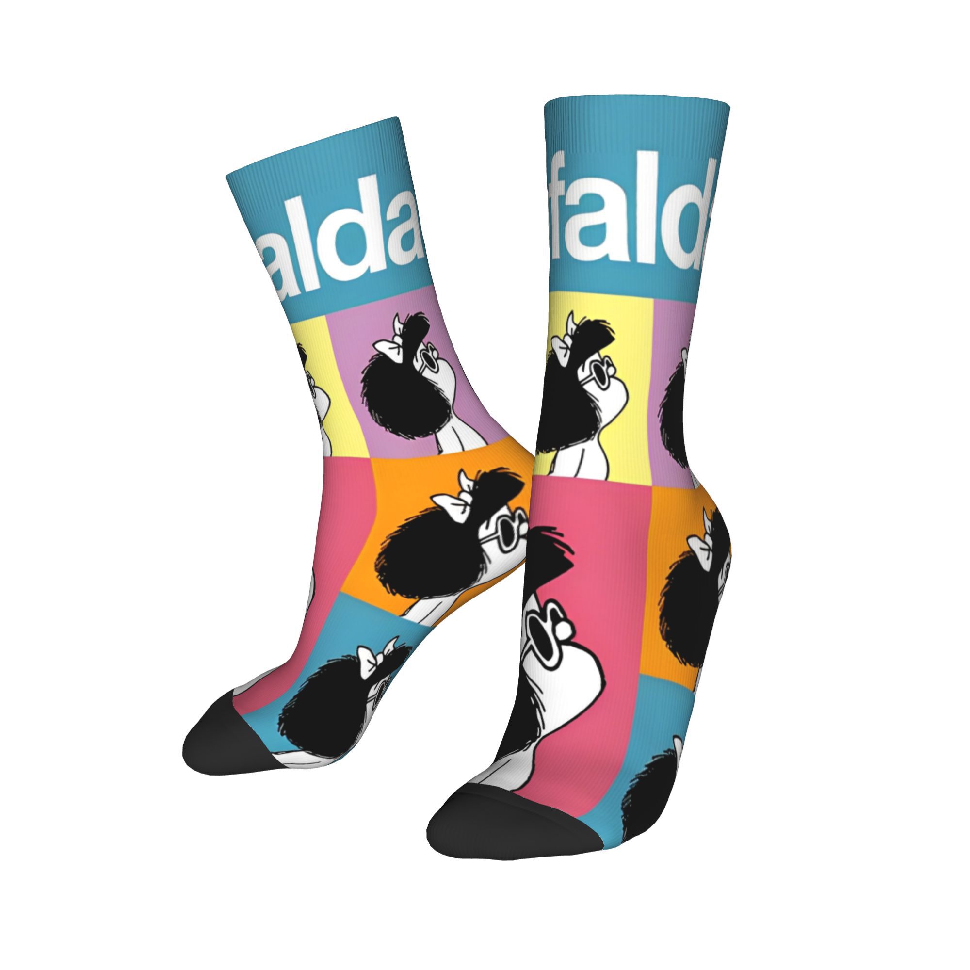 Anime Merch Ideas - Chaussettes en coton Mafaldas manga pour