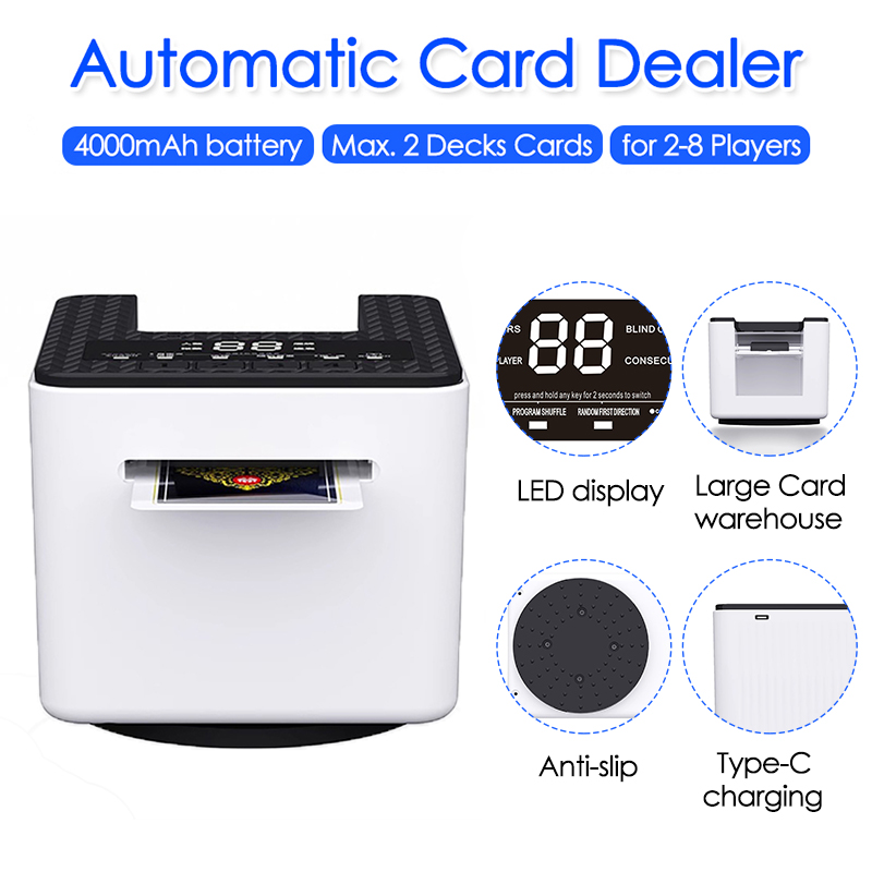 Themed Playing Card - 360 ° Machine automatique de détartrage