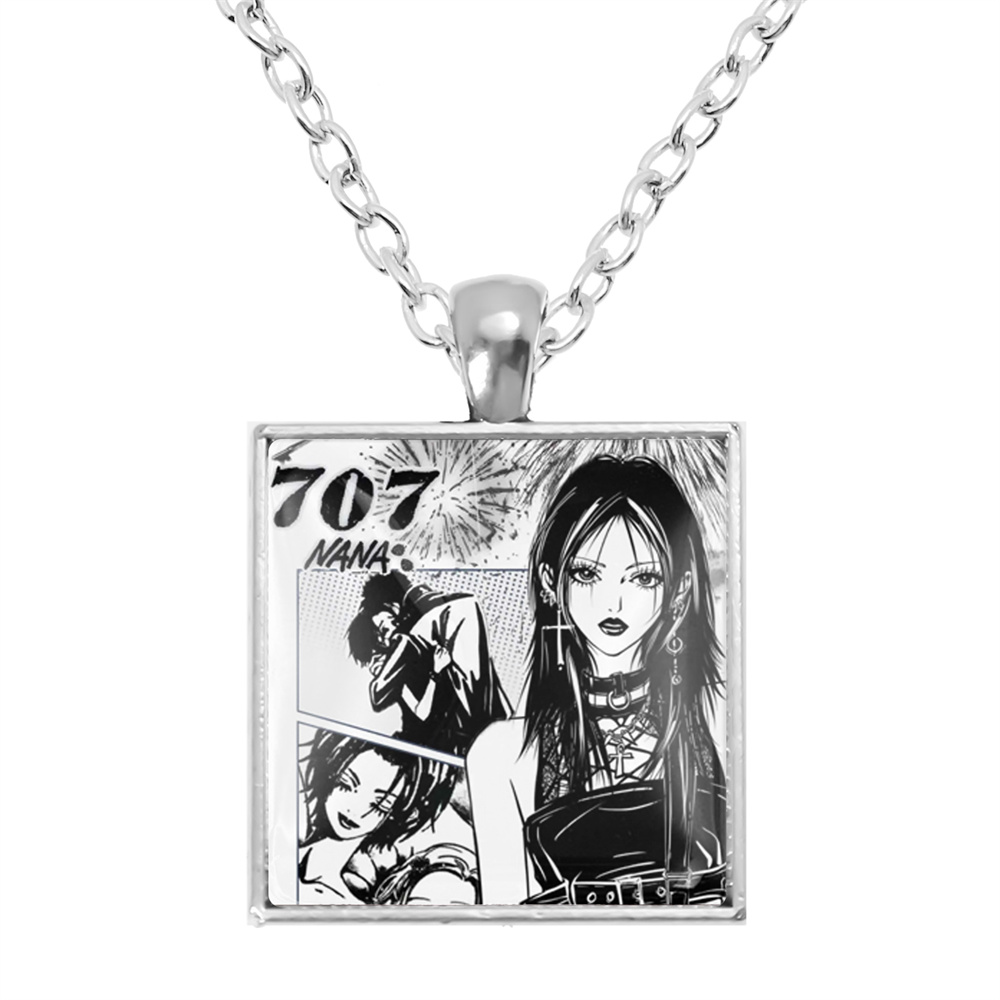 Nana Anime Merchandise - Collier carré en verre NANA Manga