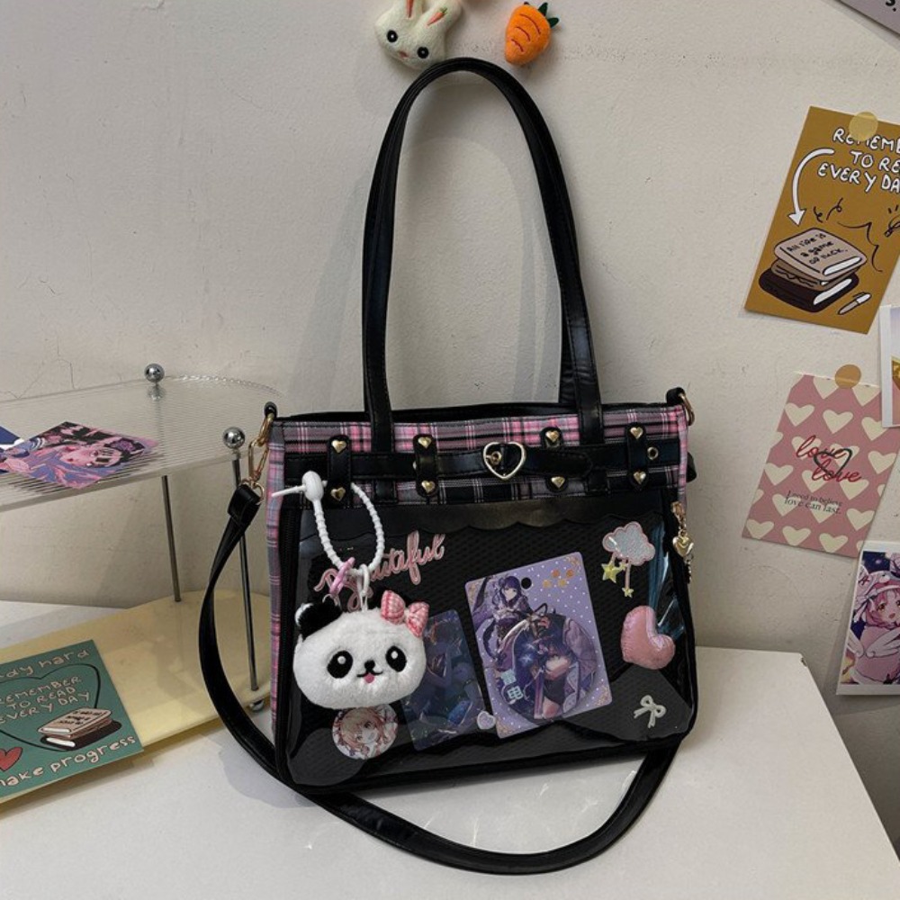 Anime Merchandise In Japanese - Sac à bandoulière transparent Y2K style