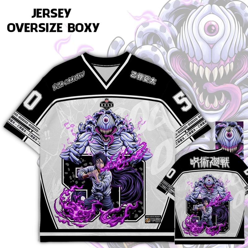 T-shirt en jersey imprimé Anim - Anime Merchandise For Men avis et prix