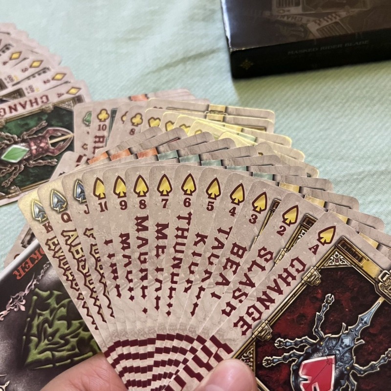 Bandai Kamen Rider personnages - Themed Playing Card avis et prix