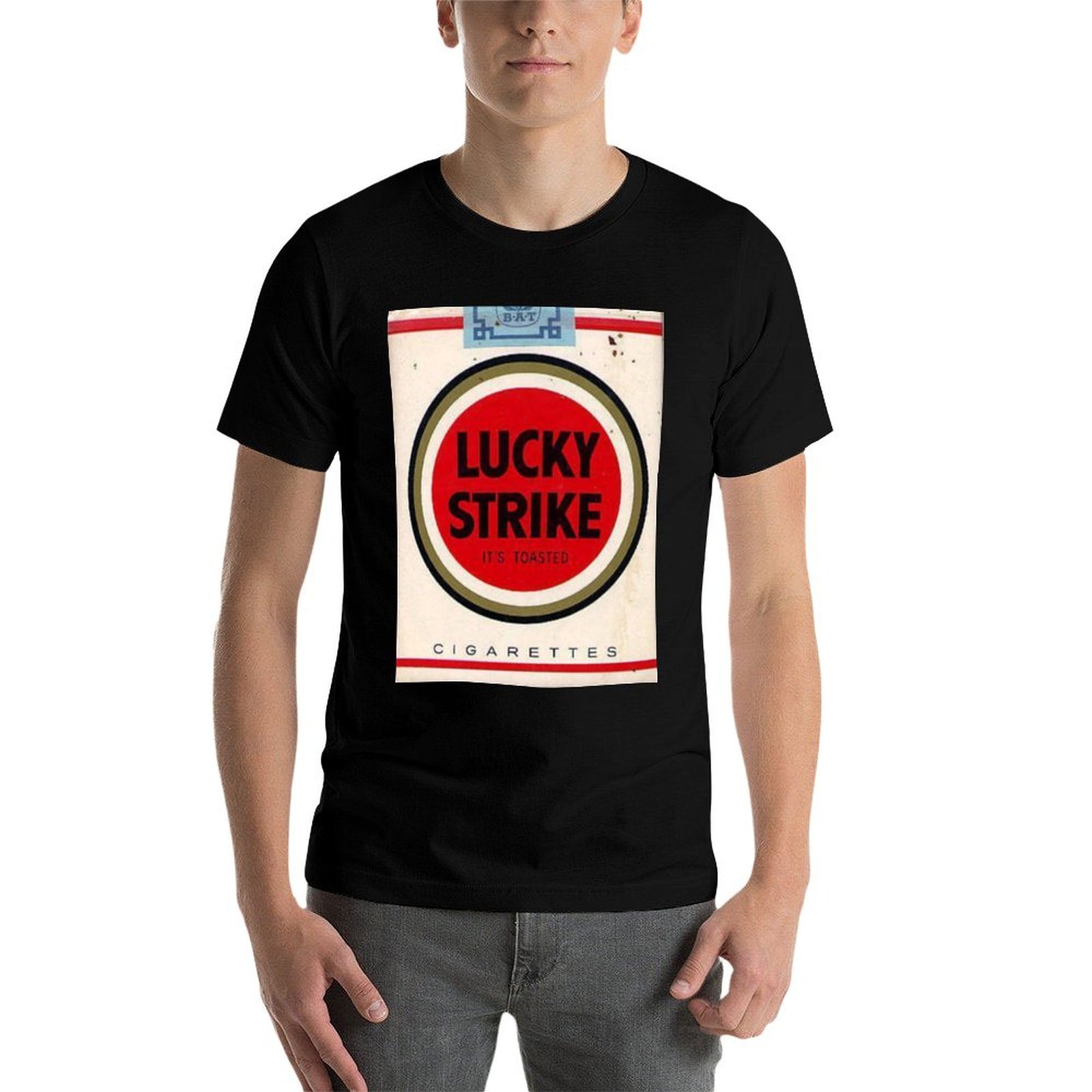 T-Shirt Lucky Strike Merchandi - Anime Merchandise For Men avis et prix