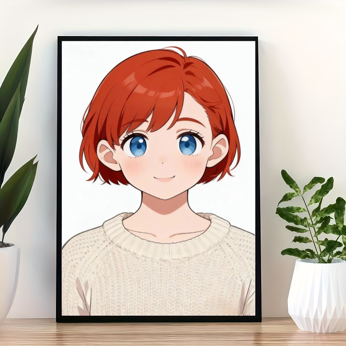 Portraits de dessins animés pe - Anime Poster Print avis et prix