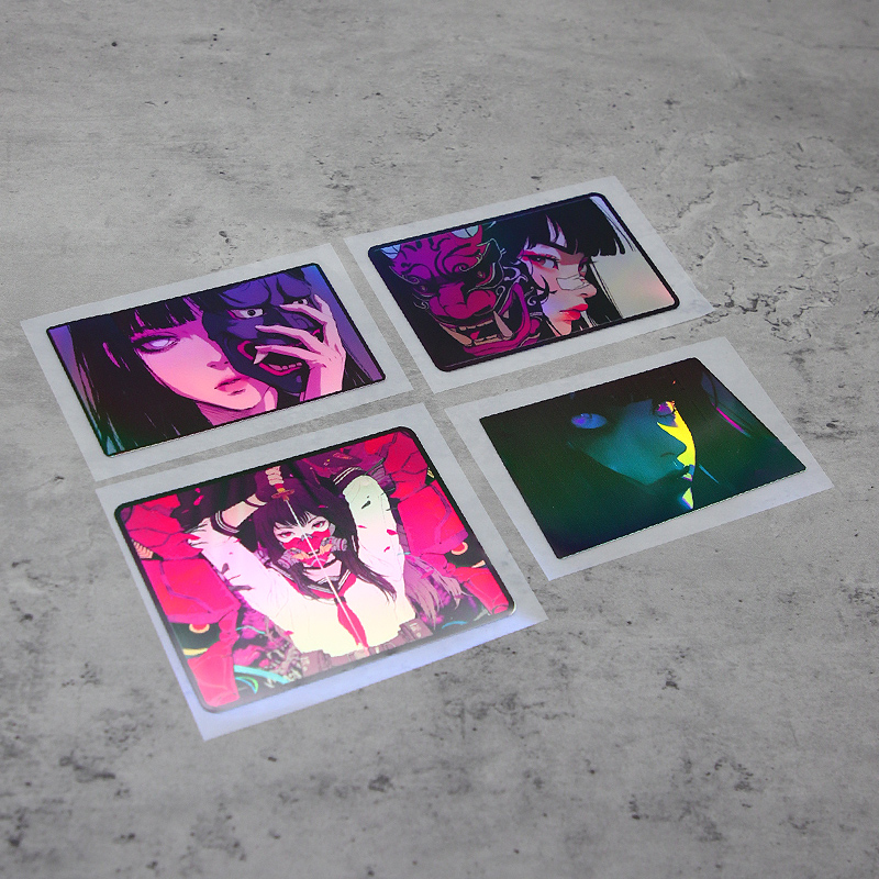 1 autocollant holographique an - Premium Anime Merchandise avis et prix