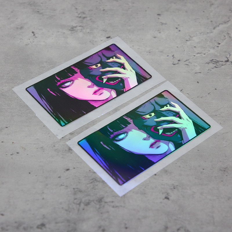 1 autocollant holographique an - Premium Anime Merchandise avis et prix