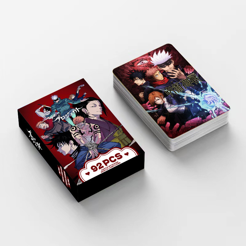 92 cartes Jujutsu Kaisen doubl - Anime Merchandise Box avis et prix