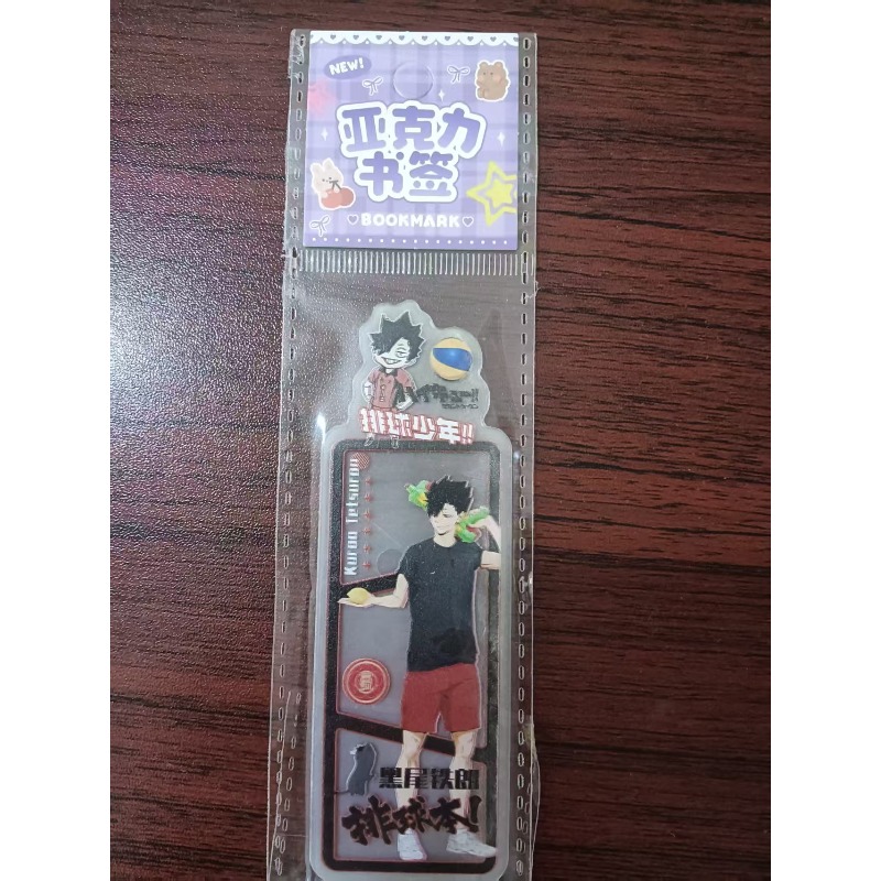 Haikyuu!! Marque-page transpar - Anime Merchandise Haikyuu avis et prix