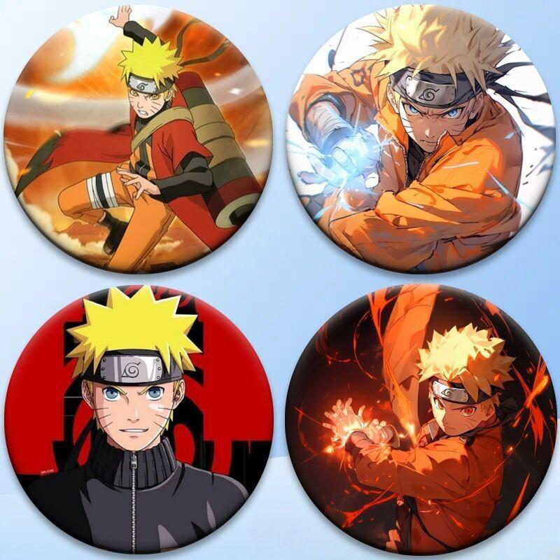 Badge Anime Naruto 58 mm en ém - Anime Merchandise Naruto avis et prix