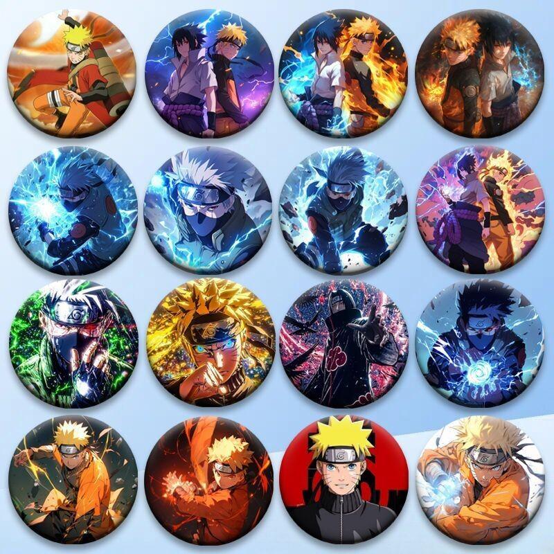 Badge Anime Naruto 58 mm en ém - Anime Merchandise Naruto avis et prix