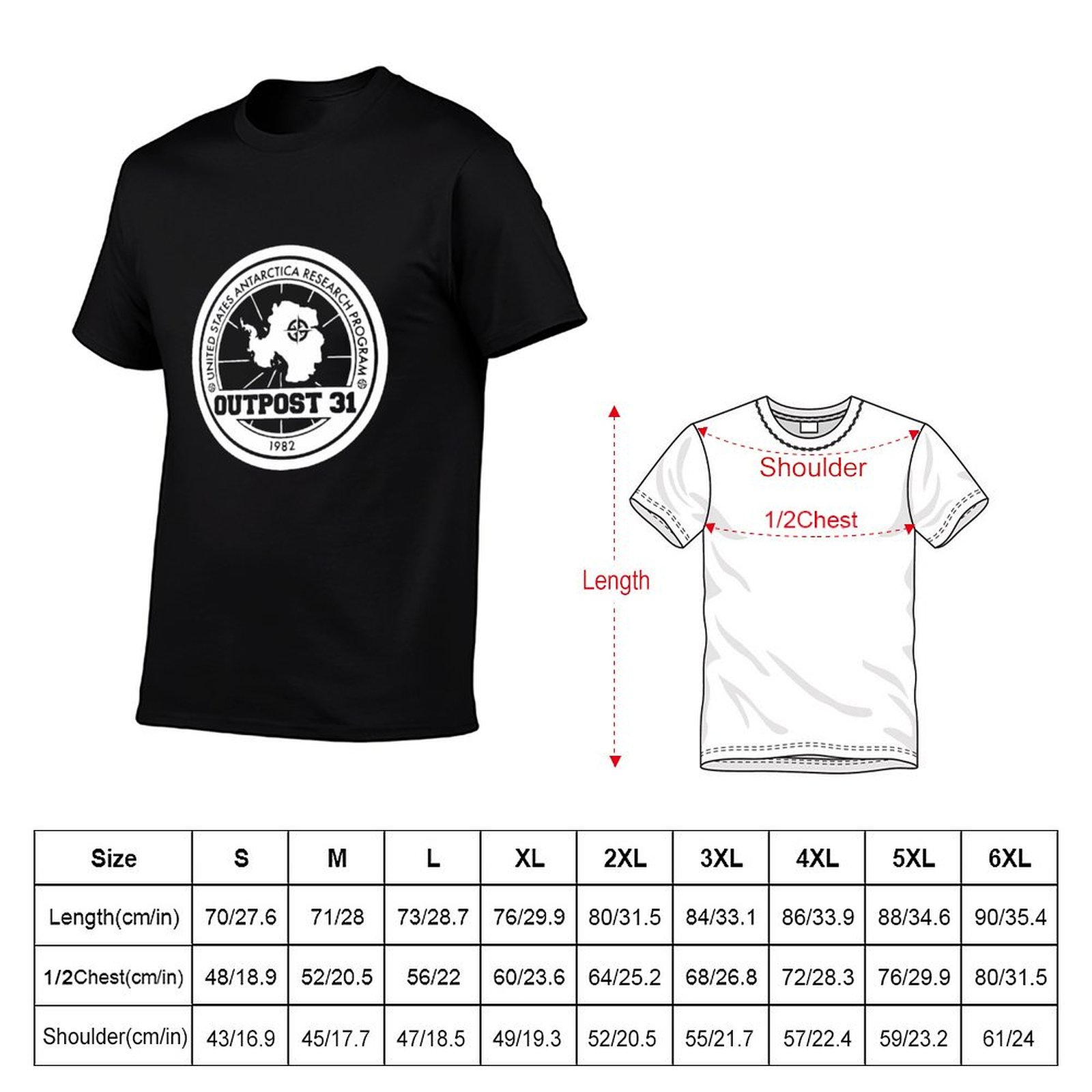 T-Shirt avec Logo Outpost 31 p - Anime Merchandise For Men avis et prix