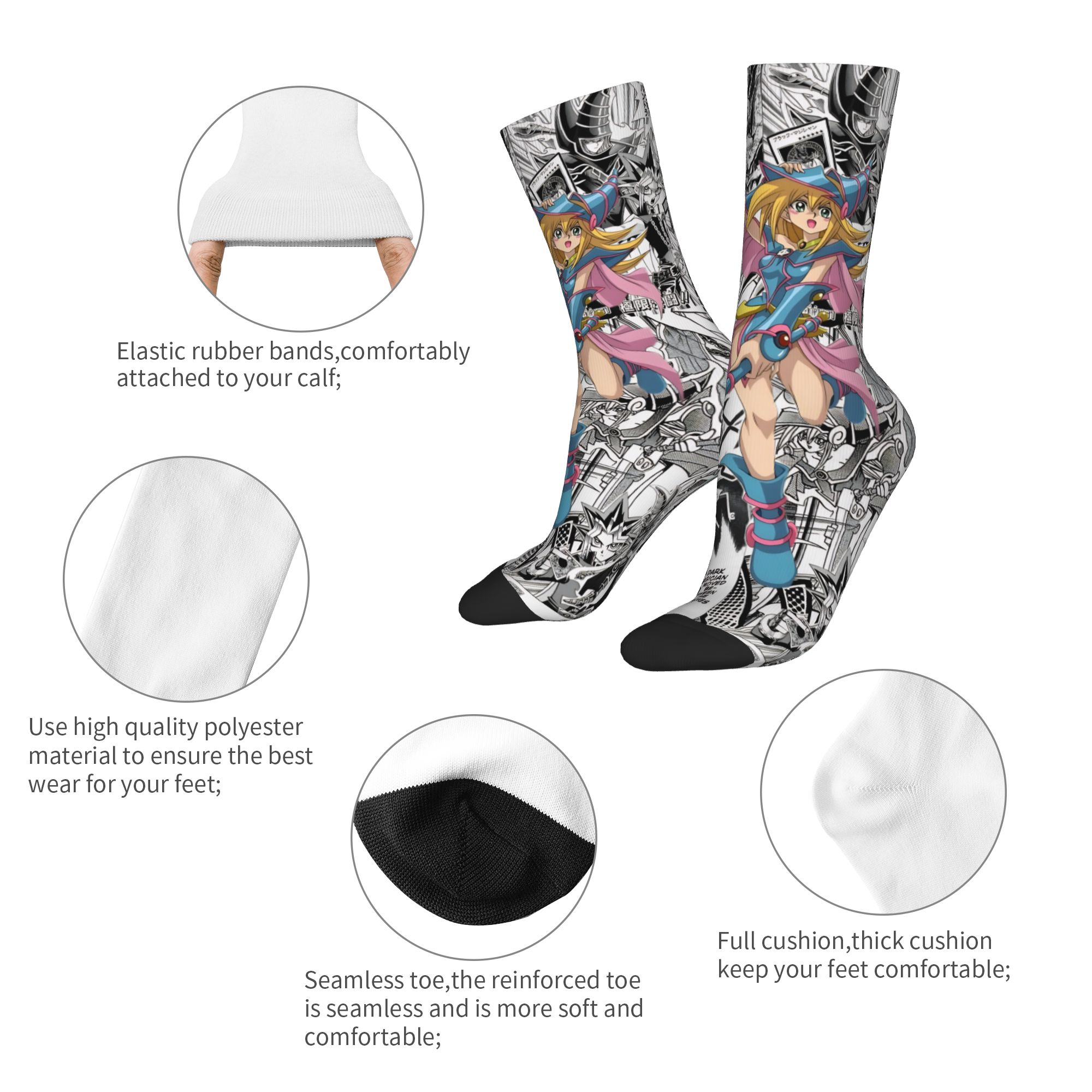 Chaussettes Anime Yu-Gi-Oh pou - Anime Merch Ideas avis et prix