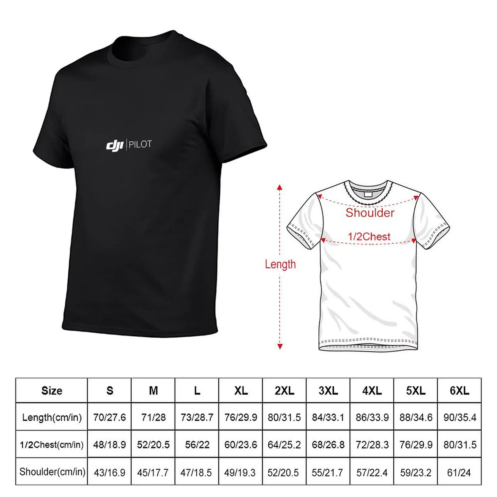 DJI Pilot Merchandise T-Shirt  - Anime Merchandise For Men avis et prix
