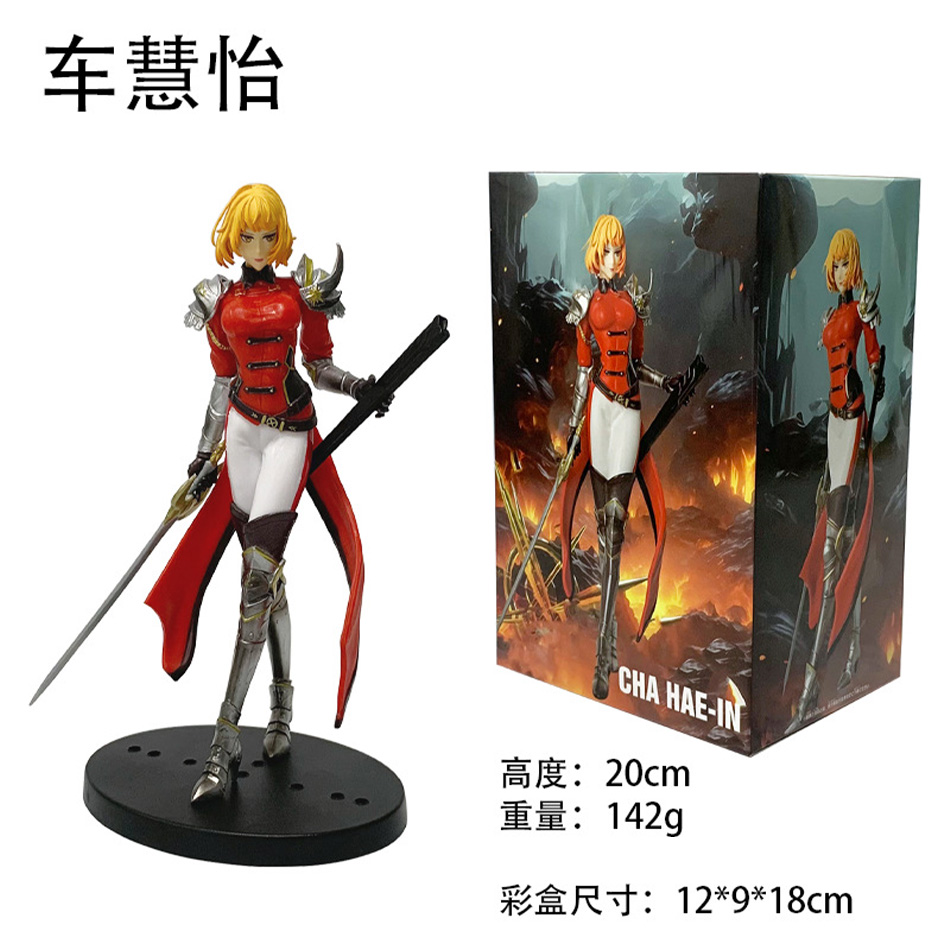 Figurine Cha Hae-in de 20 cm e - Anime Merchandise Solo Leveling avis et prix