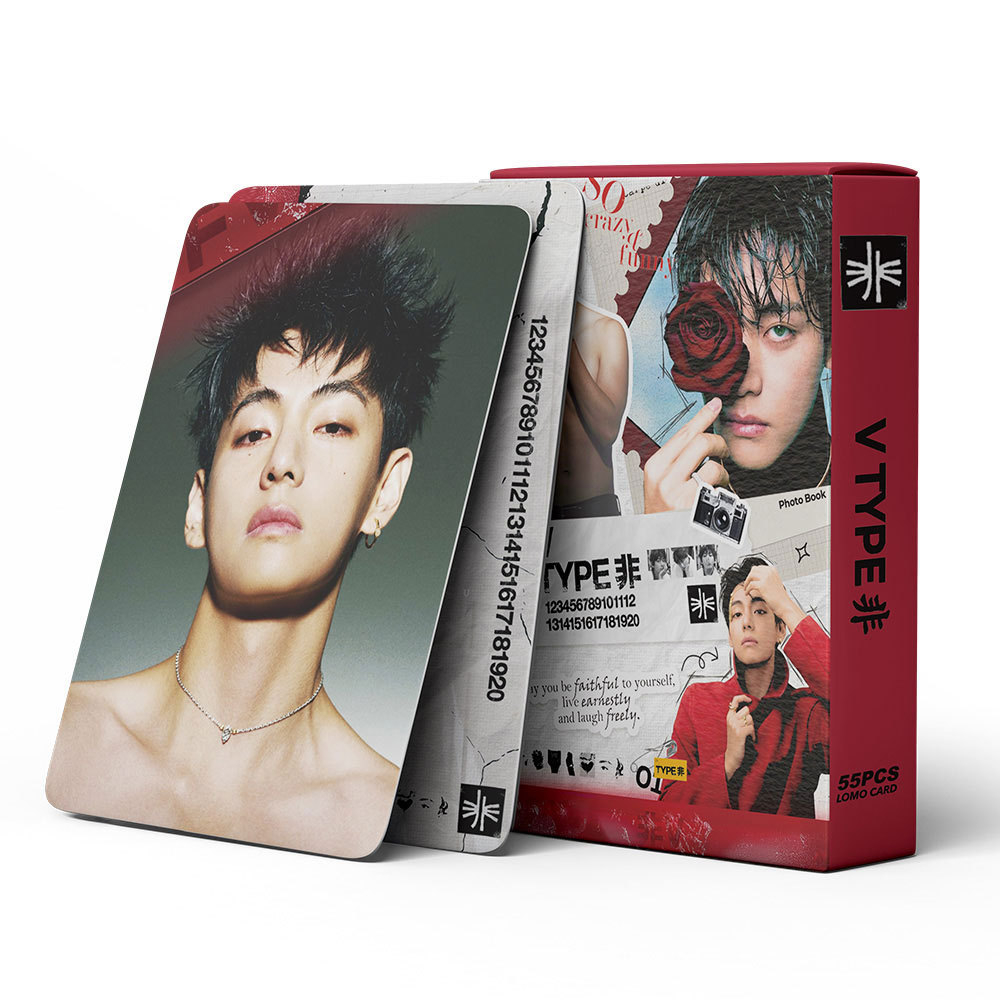 55 cartes photo KPOP VTYPE, ar - Anime Merch Ideas avis et prix