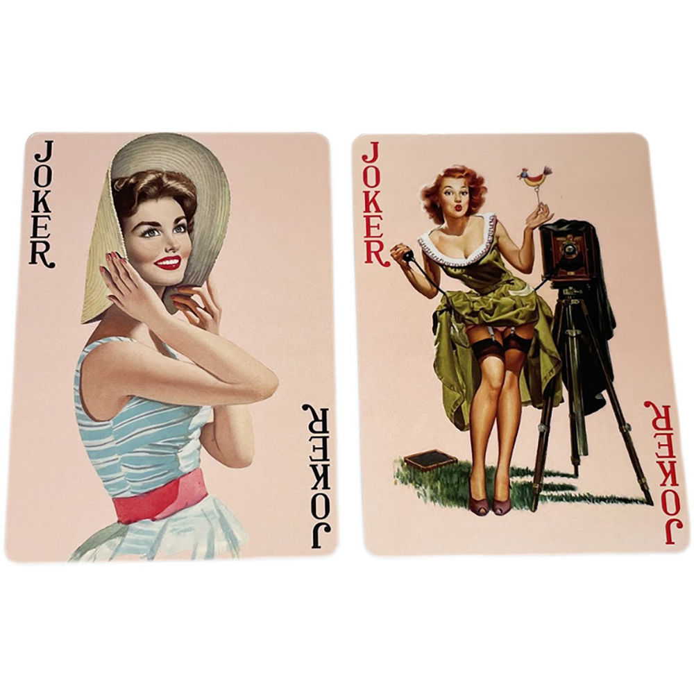 Américain rétro Sexy belle dam - Themed Playing Card avis et prix