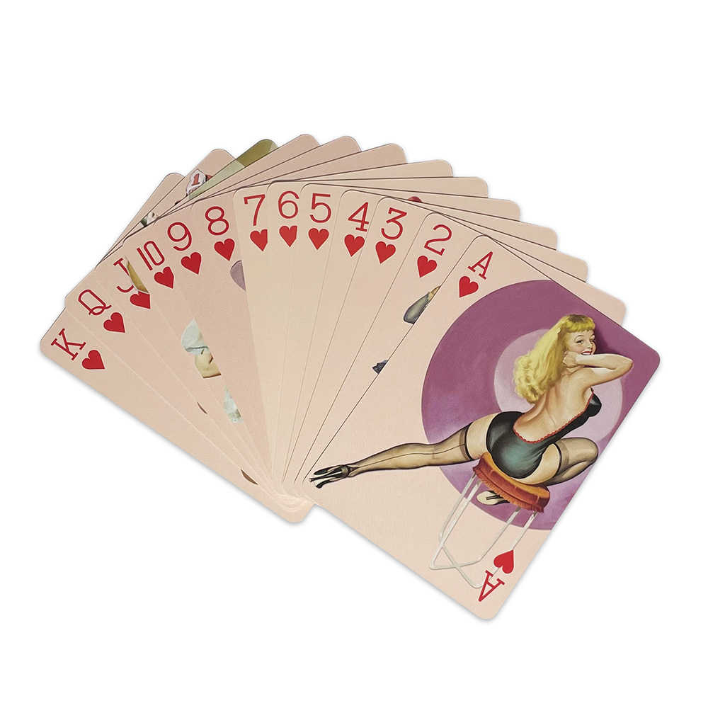 Américain rétro Sexy belle dam - Themed Playing Card avis et prix